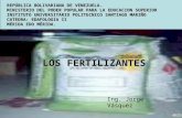 Los Fertilizantes. (Tema Clases Presentacion)