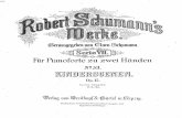 Escenas Infantiles Schumann