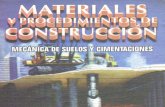 Materiales Y Procedimientos de Construcción; Mecánica de Suelos Y Cimentaciones - Vicente Pérez Alamá