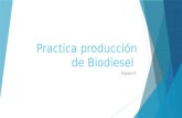 Practica Producción de Biodiesel