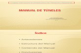 1) MANUAL de TÚNELES (Juan Apaclla Caja) - I Congreso Internacional de Infraestructura Vial Transporte y Maquinarias