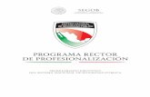 Programa Rector de Profesionalizacion policia 2014