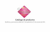 Catalogo de Productos y Promociones Sept-oct 2015