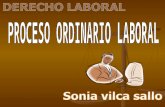 Power Ponit Proceso Ordinario Laboral