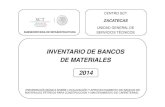 banco de materiales de Zacatecas 2015