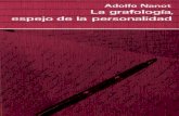 La Grafología, Espejo de La Personalidad - Adolfo Nanot