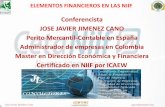 Elementos Financieros en Las NIIF II