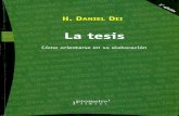 La Tesis - Como Orientarse En Su Elaboracion.pdf