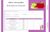 4to Grado - Examen Final.doc
