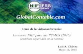Cambios NIIF Para Las PYMES (2015) - Luis a. Chávez - GlobalContable