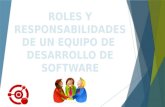 Roles y Resposabilidades de Un Equipo de Proyectos Inf.