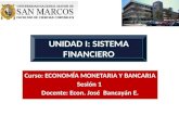 Sesión 1 Economía Monetaria y Bancaria Unmsm 2015-2
