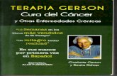 Terapia de Gerson Cura Del Cancer y Otras Enfermedades Cronicas
