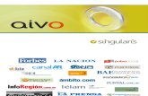 Clipping de notas en medios acerca de Aivo, gestión de Singularis