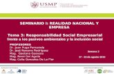 Resp. Soc.empresarial Frente a Pasivos Ambientales y La Inclusión Social