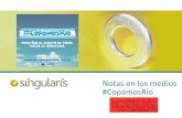 Clipping de notas en medios acerca de Copamos Rio de Icolic, gestión de Singularis