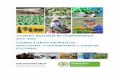Acuerdo Nacional de Competitividad Cadena Plantas Aromáticas y Mediconales COlombia