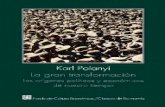Polanyi, Karl. La Gran Transformación. Los Orígenes Politicos y Económicos de Nuestro Tiempo.