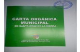 Proyecto de Carta Orgánica Municipal de Santa Cruz de la Sierra