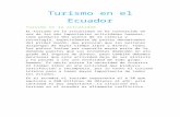 Turismo en El Ecuador