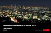 Reconectador Ovr & Control Pcd