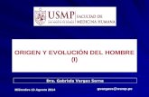 2-SEGUNDA CLASE-ORIGEN Y EVOLUCION DEL HOMBRE (I) -13AGO14 (1).ppt