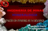 CAPITULO III. Formación de Minerales en La Naturaleza