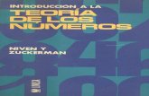 INTRODUCCIÓN A LA TEORÍA DE LOS NÚMEROS (MATEMÁTICA)- NIVENI ZUCKERMANH