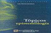 Topicos de Epistemolog¡a. Luis Piscoya