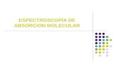 Espectroscopia de Absorción Molecular