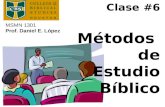 Clase06 Metodosd de Est Bibl