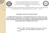 1 “II CONVENCIÓN DE NORMAS INTERNACIONALES DE CONTABILIDAD E INFORMACIÓN FINANCIERA EN EL PERÚ – 2014” JUNTA DE DECANOS DE COLEGIOS DE CONTADORES PUBLICOS.