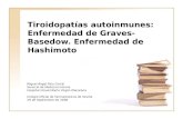 Tiroidopatías autoinmunes: Enfermedad de Graves-Basedow. Enfermedad de Hashimoto Miguel Ángel Rico Corral Servicio de Medicina Interna Hospital Universitario.