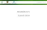 COMPAR EULA REUNIÓN N°5 3 JULIO 2014. COMPAR EULA REVISIÓN ACTA N° 4.