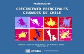 PRESENTACION CRECIMIENTO PRINCIPALES CIUDADES DE CHILE SEMINARIO “DESAFIOS NUEVA POLÍTICA DE DESARROLLO URBANO” | AGOSTO 2012 I.