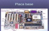 Placa base. Definición  La placa base, también conocida como placa madre o tarjeta madre (del inglés motherboard o mainboard) es una placa de circuito.