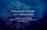 Colectomía Derecha por Laparoscopia Rafael Garcia-Duperly Hospital Universitario Fundación SantaFé de Bogota Clínica Reina Sofía.