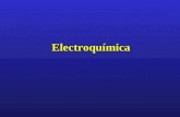 Electroquímica. Rama de la química que estudia la relación entre la energía eléctrica y la energía química. Electroquímica Si la reacción química es capaz.