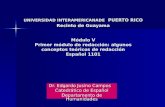 UNIVERSIDAD INTERAMERICANADE PUERTO RICO Recinto de Guayama Módulo V Primer módulo de redacción: algunos conceptos teóricos de redacción Español 1101 Dr.