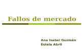 Fallos de mercado Ana Isabel Guzmán Estela Abril.