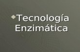 Tecnología Enzimática. INDICE 1. Introducción 2. Producción de Enzimas 3. Extracción de Enzimas 4. Purificación de Enzimas 5. Optimización 6. Aplicaciones.