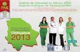 Análisis de Obesidad en México 2013 «Nuevos Enfoques de Razonamiento» Dr. Guillermo Fanghänel Salmón Jefe de la Unidad de Factores de Riesgo Cardiovascular.