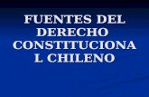 FUENTES DEL DERECHO CONSTITUCIONAL CHILENO. FUENTES Concepto Concepto Fuentes del Derecho: procesos o medios en virtud de los cuales las normas jurídicas.