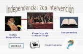 Datos biográficos Congreso de Chilpancingo Documentos Cuestionario.