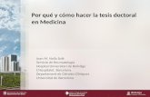 Www.bellvitgehospital.cat Por qué y cómo hacer la tesis doctoral en Medicina Joan M. Nolla Solé Servicio de Reumatología Hospital Universitari de Bellvitge.