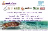Playa del Carmen, Quintana Roo, noviembre de 2014 Papel de las EFS para el Cumplimiento de la Ley General de Contabilidad Gubernamental Jornada Regional.