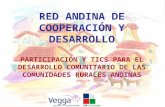 RED ANDINA DE COOPERACIÓN Y DESARROLLO PARTICIPACIÓN Y TICS PARA EL DESARROLLO COMUNITARIO DE LAS COMUNIDADES RURALES ANDINAS.