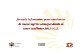 Biblioteca Universitaria de CórdobaBiblioteca Universitaria de Córdoba Jornada informativa para estudiantes de nuevo ingreso correspondiente al curso académico.