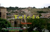Vamos a conocer un poquito de la querida ciudad de Toledo, histórica y casi milenaria, localizada a 60 km de Madrid...
