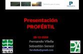 Presentación PROFÉRTIL 26-11-2010 Fernando Vilella Sebastián Senesi fervilella@gmail.com.